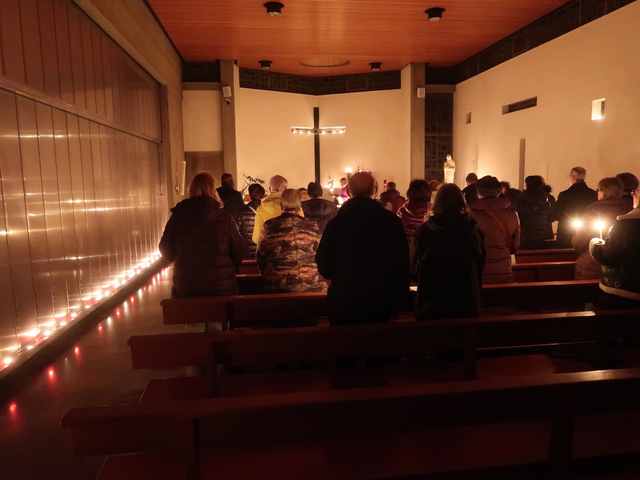 Messe du petit matin à Saint-Guérin